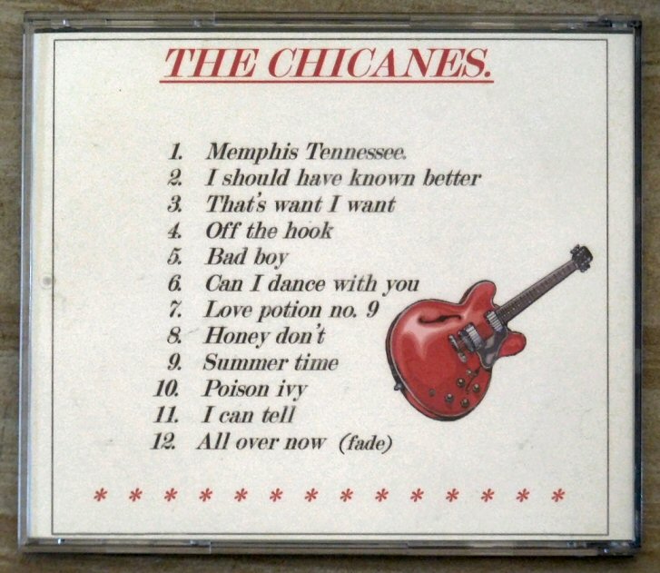 6. Some more early Chicanes recordings